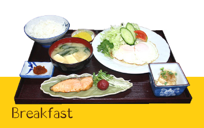 朝食　和定食でしっかり朝食